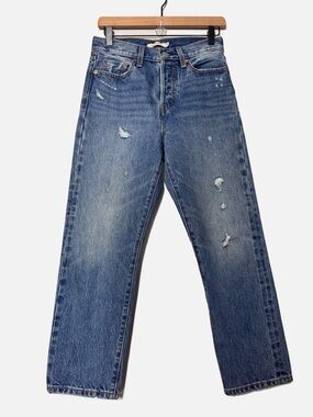Levi’s Wedgie Straight leg jeans high rise waist 100% cotton 26